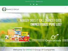 Tablet Screenshot of ominco.com